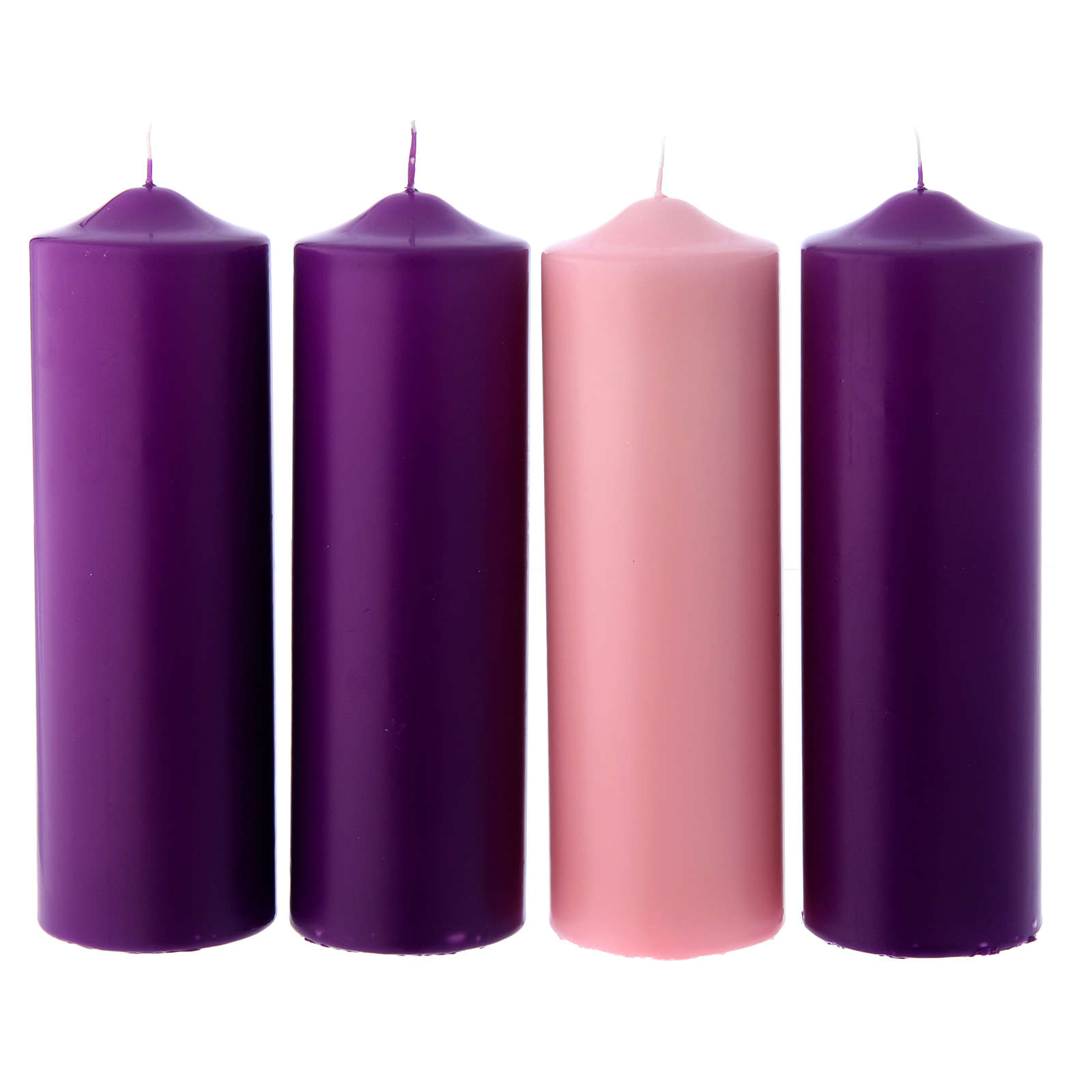 Advent candles set 4 pieces 24x8 cm online sales on