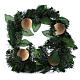 Liturgical Advent kit: wreath and candles 20x6 cm s2
