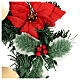 Advent wreath complete set shiny candle 15x8 cm s4