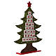 Advent calendar in wood, Christmas tree shaped s5