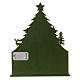 Wooden Advent Calendar LED with small boxes and church 40 cm s6