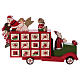 Truck-shaped Advent calendar in wood 31 cm s3