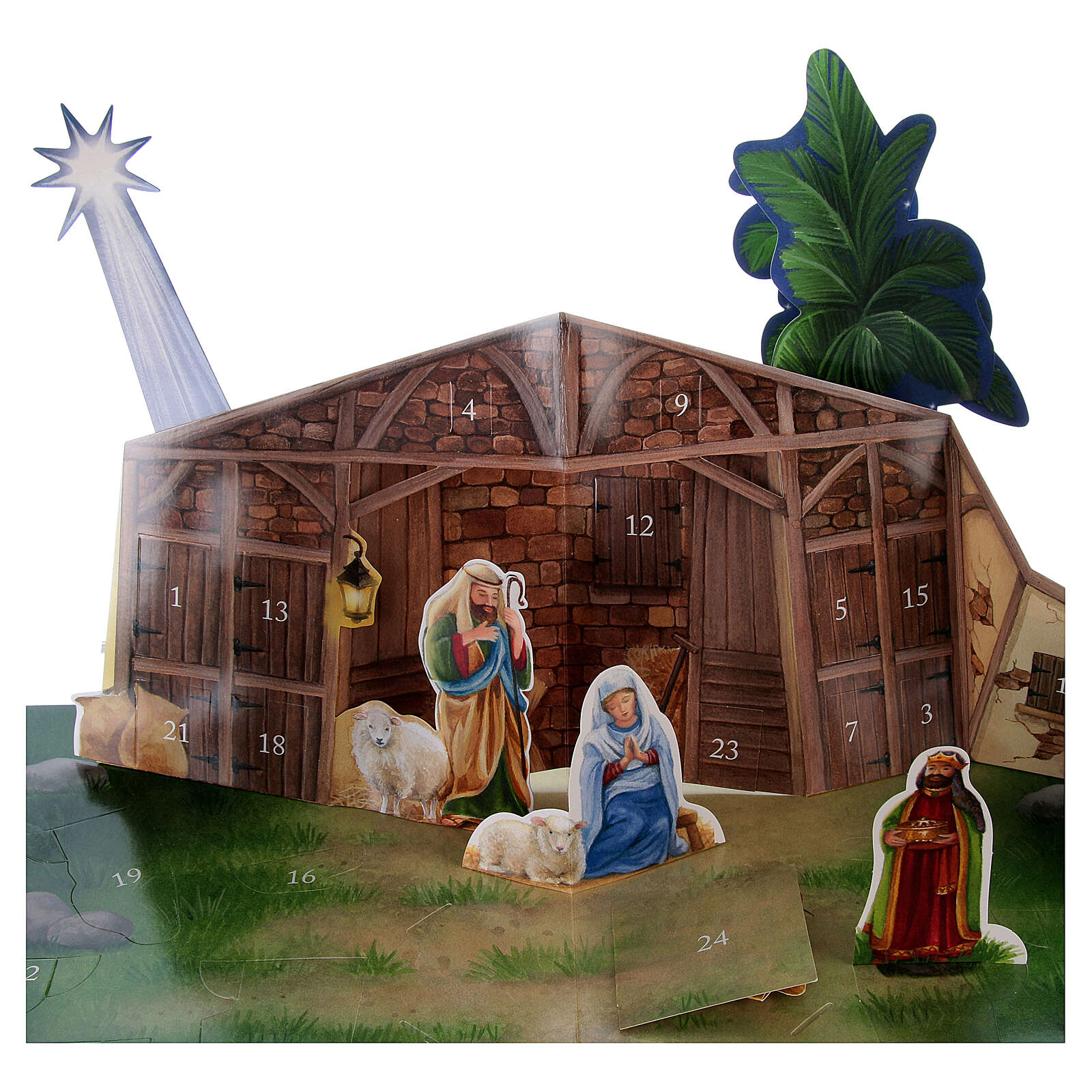 Advent Calendar In 3D With Flip Windows Online Sales On HOLYART co uk Advent Calendar In 3D With Flip Windows Online Sales On HOLYART co uk