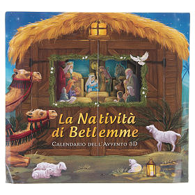 Calendario del Adviento tridimensional Natividad de Belén