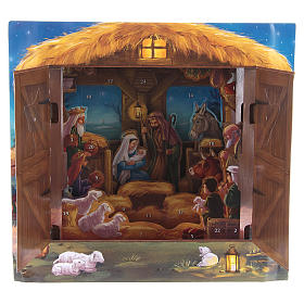 Calendario del Adviento tridimensional Natividad de Belén