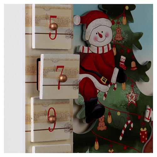 Advent Calendar 48 cm with Christmas Tree 4