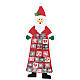 Santa Claus Advent Calendar in fabric 120 cm s4