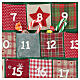 Advent calendar in the shape of a Christmas tree h. 90 cm s3