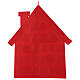Advent Calendar in cloth in the shape of a cottage, 70 cm s5