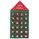 Advent house-shaped calendar, 24 pockets, 90 cm s1