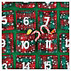 House Advent Calendar 24 pockets 90 cm s2