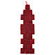 Cloth Advent calendar tree shape h 120 cm s5