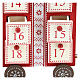 Advent calendar, train 15x40x10 cm s2