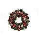Christmas wreath with pine cone and pine branches diam. 30 cm s1