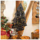 Advent Calendar tree style in grey and gold, h 80 cm s3