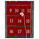 Calendario Avvento gnomo feltro 125 cm s3