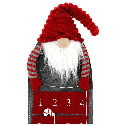 Advent calendar gnome felt 125 cm online sales on