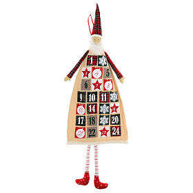 Advent Calendar cotton gnome 140 cm