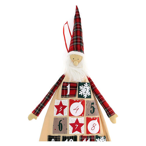 Advent Calendar cotton gnome 140 cm 3
