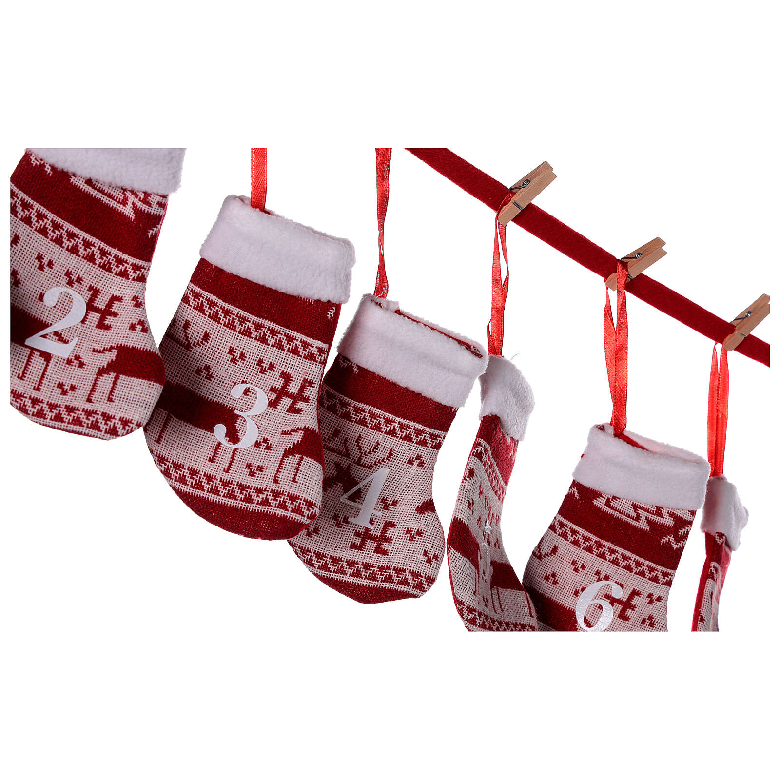 advent-calendar-red-stockings-online-sales-on-holyart-co-uk