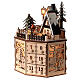 Advent calendar with village h 25 cm s4