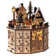 Advent calendar with village h 25 cm s5