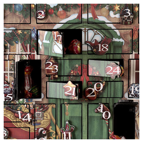 Advent calendar, batteries, h 55 cm 6