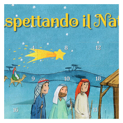 Kalendarz adwentowy 'Czekając na Boże Narodzenie' j. włoski 3