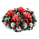 Advent wreath kit, wreath with red wax candles s3