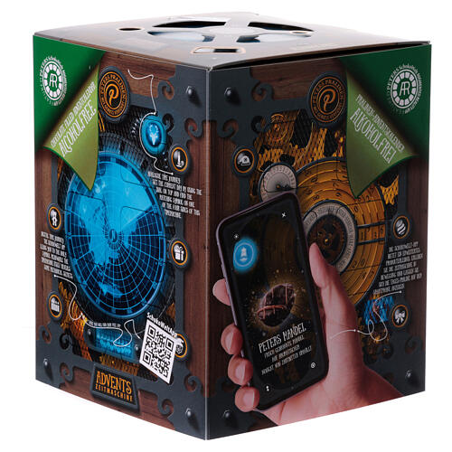 Advent calendar with chocolates, time machine, augmented reality 5