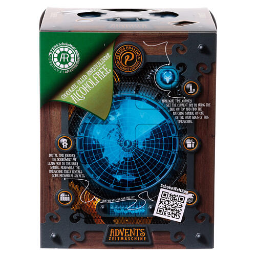 Advent calendar with chocolates, time machine, augmented reality 9