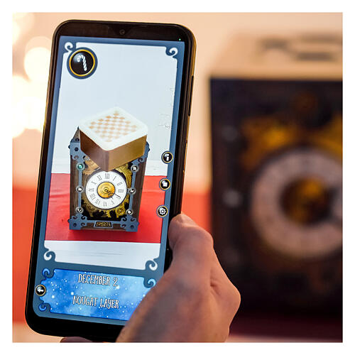 Calendario Adviento bombones máquina del tiempo Navidad realidad aumentada 6