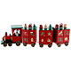 Advent calendar toy train animated 15x50x10cm s1
