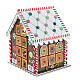 Advent calendar gingerbread house 30x20x25 cm wood s7