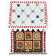 Advent calendar gingerbread house 30x20x25 cm wood s9
