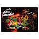 Advent calendar, Christmas fireplace, 24 seeds to plant with greenhouse s1
