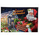 Adventskalender mit Saatgut und Gewächshaus, Modell "Weihnachtsmann vor Gewächshaus", 24 verschiedene Sorten s2