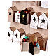 Calendario de Adviento color madera natural 45x35x5 cm s5