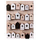 Natural wood color Advent calendar 45x35x5 cm s1