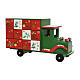 Colorful wooden truck Advent calendar 20X15X30 cm s10