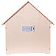 Calendario de Adviento con Natividad luz led blanca 30x30x5 cm madera s5