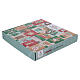 Calendrier de l'Avent décorations de Noël en verre assorties 24 pièces 30x30x5 cm s6