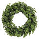 Artificial cedar Christmas wreath for indoor and outdoor use, 4x20 in s1