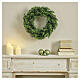 Artificial cedar Christmas wreath for indoor and outdoor use, 4x20 in s2