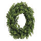 Artificial cedar Christmas wreath for indoor and outdoor use, 4x20 in s4