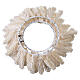 Cosy snow-flocked indoor Christmas wreath, 4x20 in s5