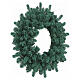 Corona natalizia Emerald innevata per interno 50 cm s4
