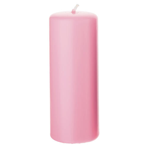 Kit 4 Velas opacas para el Adviento violeta y rosa 50x130 mm 4