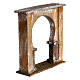 Wall with arched window for 12 cm nativity scene, Palestine style s3