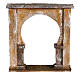 Wall with arched window for 12 cm nativity scene, Palestine style s4